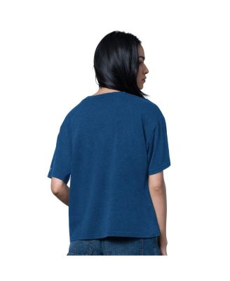 Women's Heather Royal Indianapolis Colts Oversized Hall of Fame T-Shirt