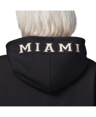 Women's Black Miami Dolphins 4th Down Full-Zip Hoodie