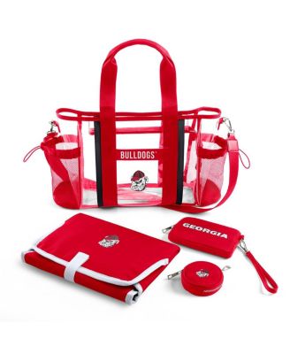 WEAR by Erin Andrews - Georgia Bulldogs Clear Stadium Baby Bag