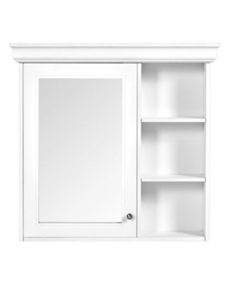 30'' x 28'' Wall Mounted Medicine Cabinet with Mirror & Storage Organizer