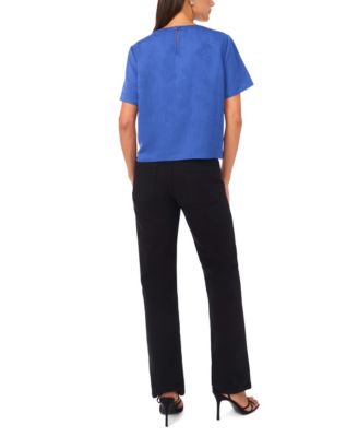 Women's Short Sleeve Crewneck Top