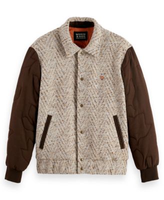 Men's Long-Sleeve Varsity Jacket