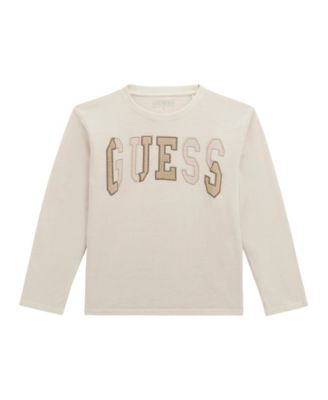 GUESS - Boys 8-18 Garment Dye Long-Sleeve T-Shirt