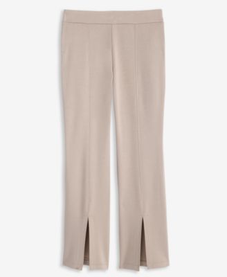 Petite Pull-On Flare-Slit-Hem Sweatpants, Macy's Exclusive 