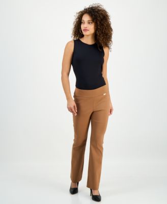 Petite Mid-Rise Bootcut Pants, Petite & Petite Short, Created for Macy's 