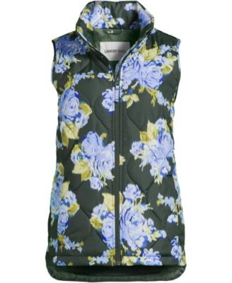 Women's Print FeatherFree Quilted Insulated Vest