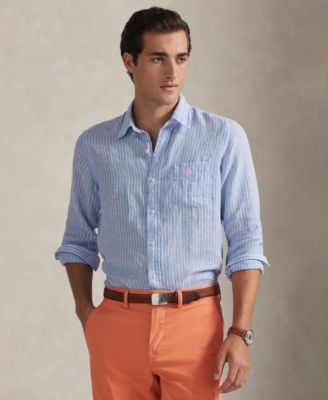 Men's Classic-Fit Linen Shirt	