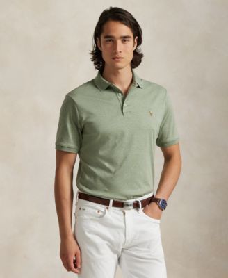 Men’s Slim-Fit Soft Cotton Polo Shirt