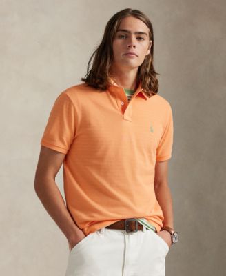 Men's Custom Slim Fit  Mesh Polo
