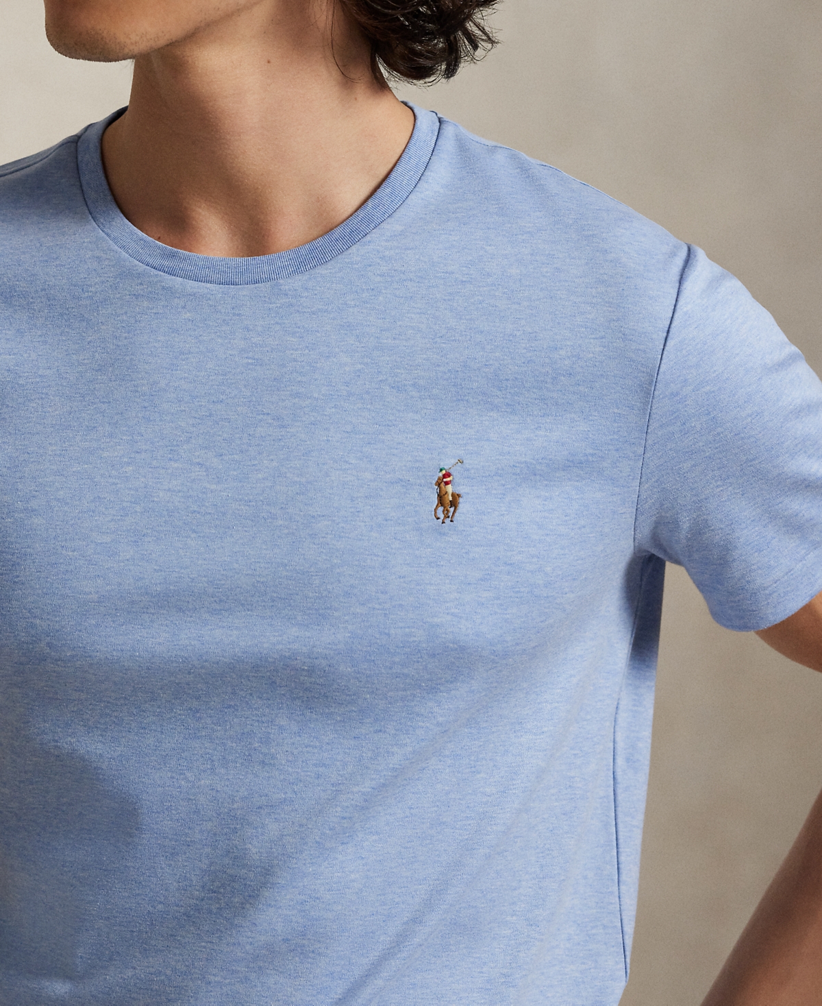 Polo Ralph Lauren Men's Custom Slim Fit Soft Cotton T-Shirt