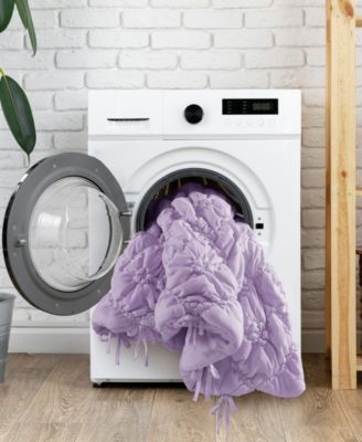 Lily Floral Embroidery 2-Pc. Comforter Set, Twin