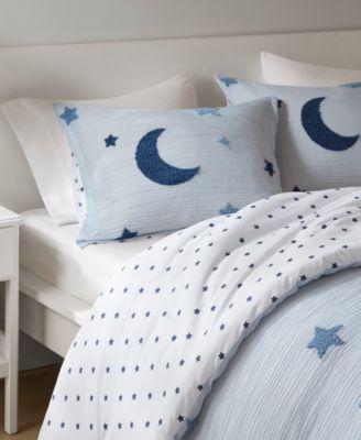 Cosmos Celestial Reversible 3-Pc. Duvet Cover Set, Full/Queen