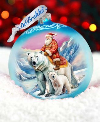 Arctic Adventurer LE Glass Ornament