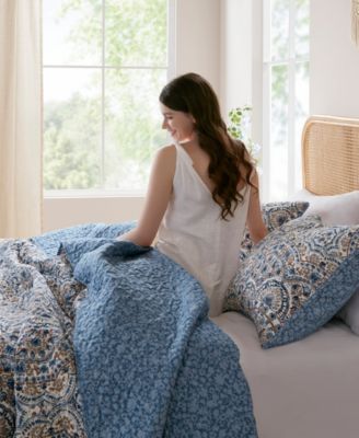 Valerie Reversible 3-Pc. Quilt Set, Full/Queen