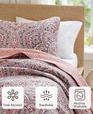 Valerie Reversible 2-Pc. Quilt Set, Twin