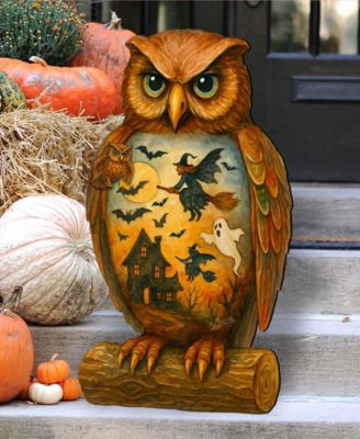 Halloween Owl Holiday Door D&eacute;cor