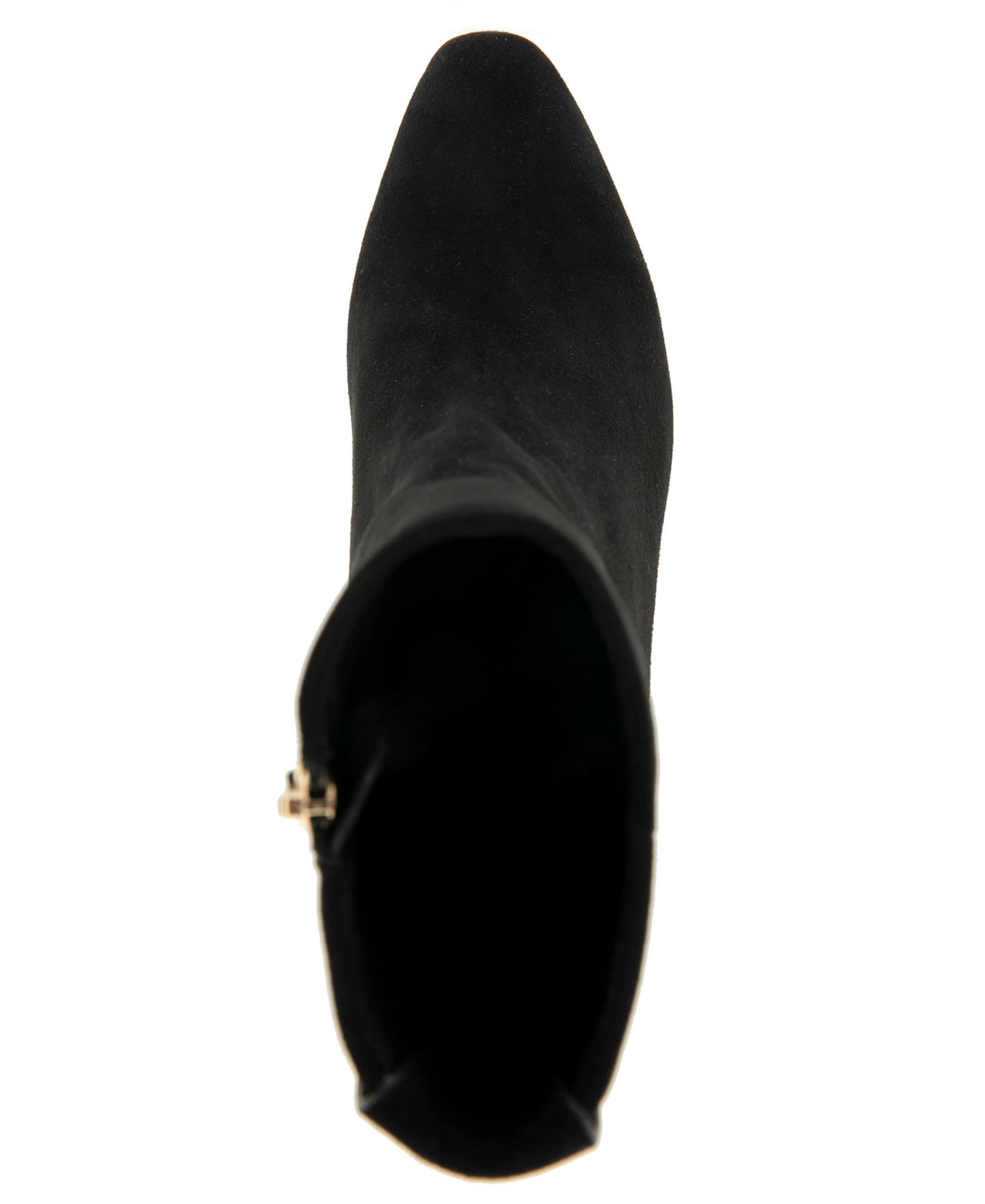 Женские ботинки Aerosoles Magnus Zipper Booties, цвет: Чёрный искусственный замшевый — фото 4