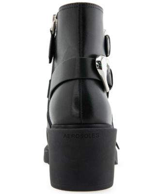 Women's Gavyn Block Heel Moto Booties