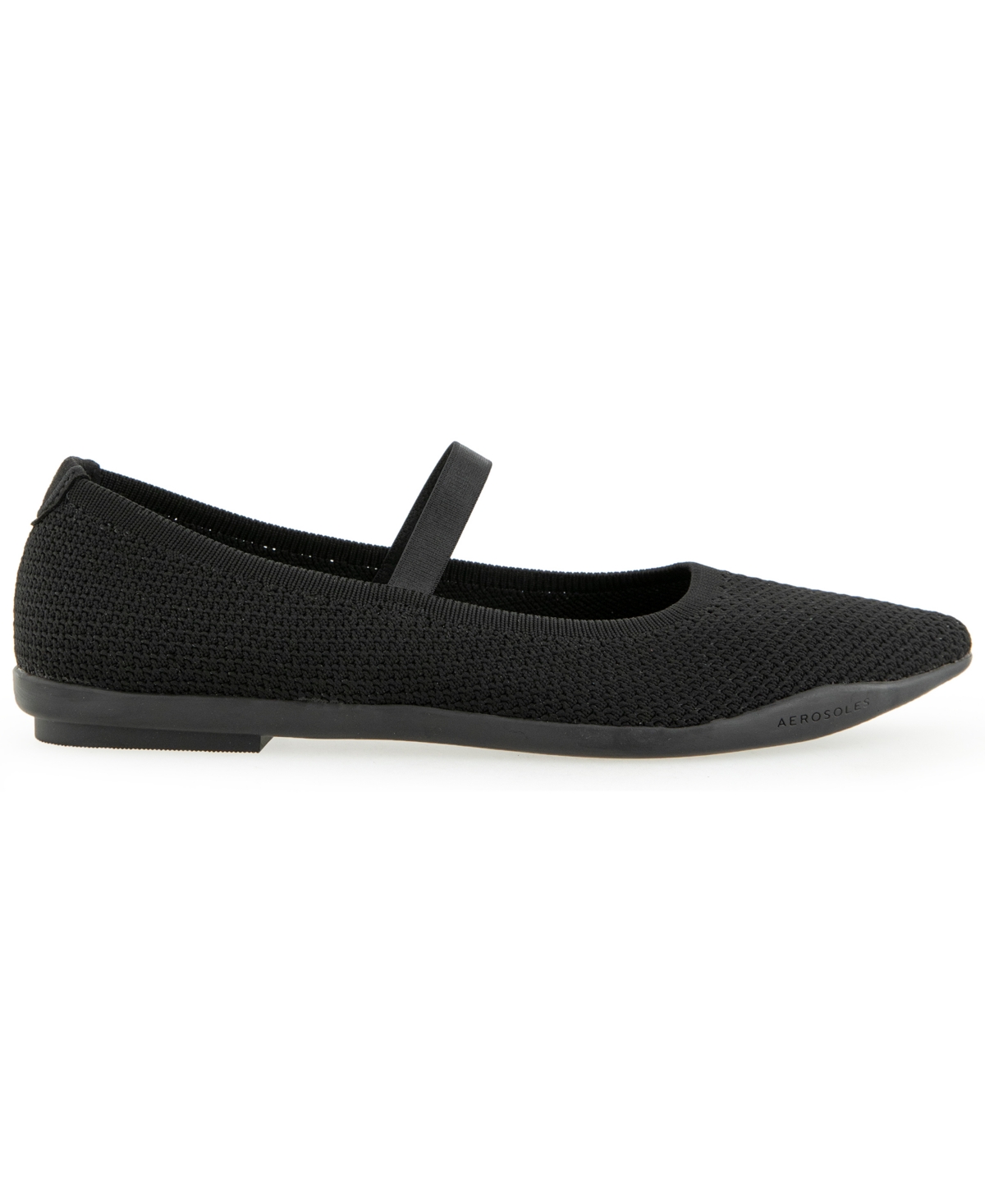 Aerosoles Women's Davina Casual Knit Flat In Black