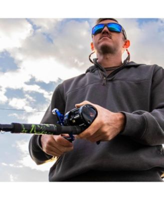 Chaos XS Baitcaster: Reinforced metal body reel for saltwater, inshore, surf & big freshwater fish like musky & catfish. Powerful & smooth.