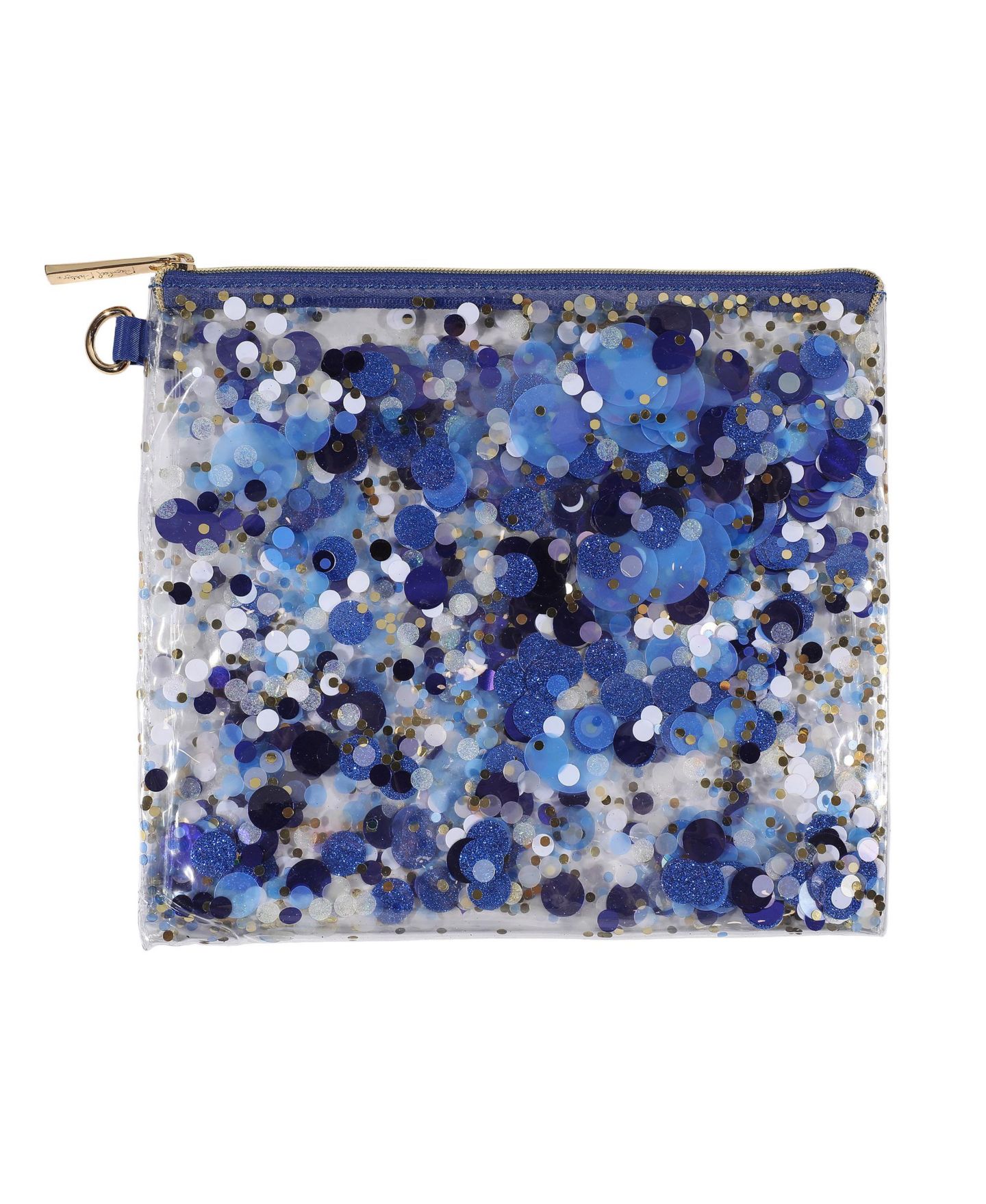 Женская сумка Packed Party Spirit Squad Confetti Everything Pouch, Makeup, Travel, Cosmetic for Women (True Blue, цвет: Синий — фото 1