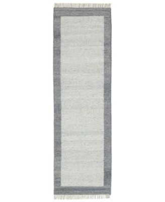 Nu Maison Soft Border 2'6"x8' Runner Area Rug