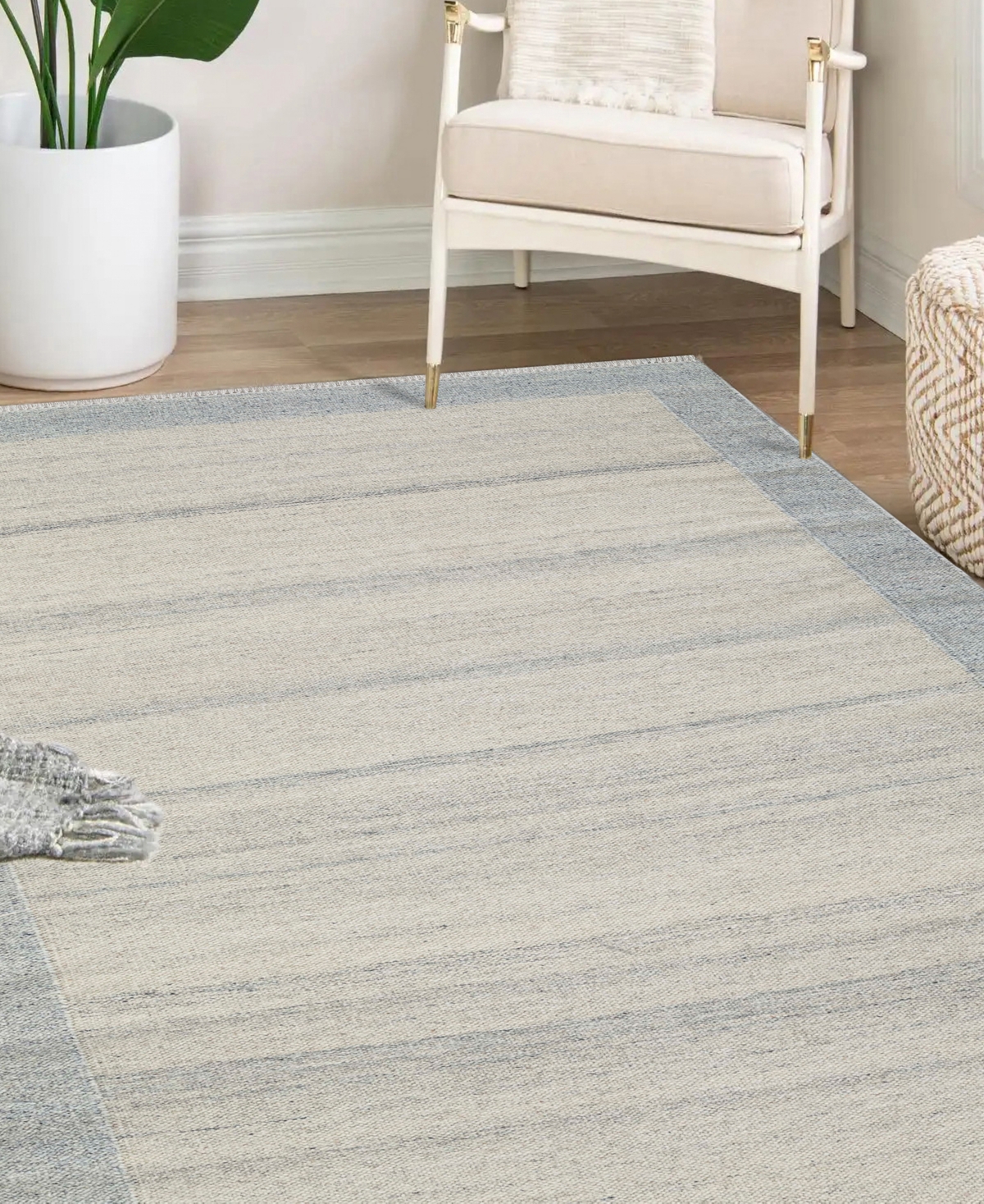 Obeetee Nu Maison Soft Border 6'x9' Area Rug