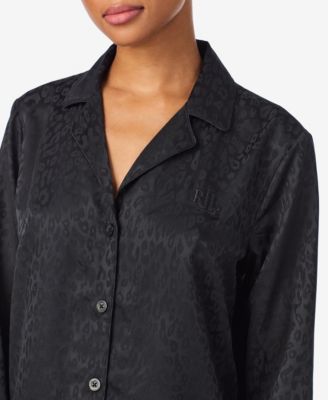 Women's Notch Collar and Short Pajama Set