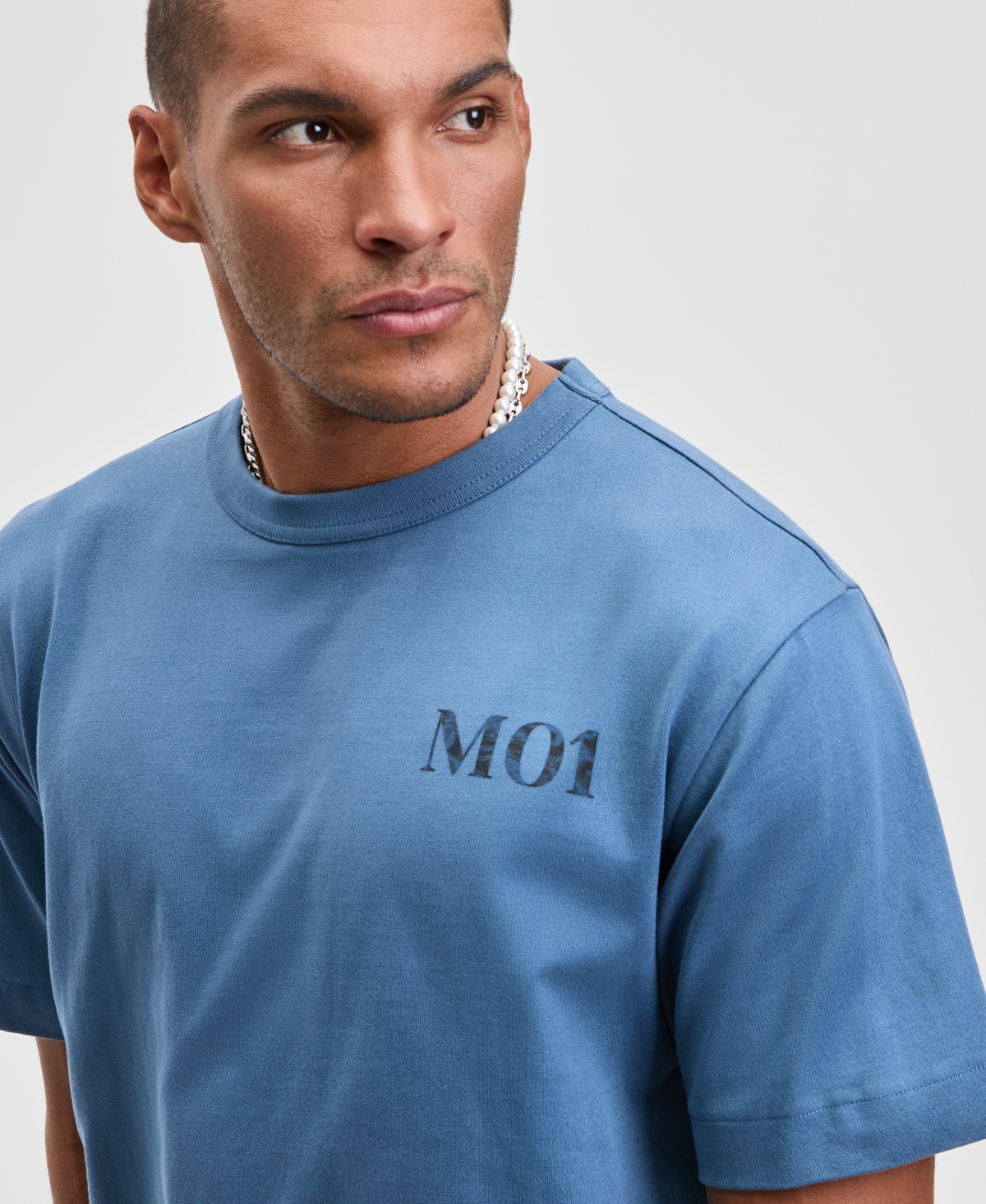 Mode of One Men's Refreshed Relaxed Fit Short-Sleeve Crewneck Graphic T-Shirt, Macy's Exclusive