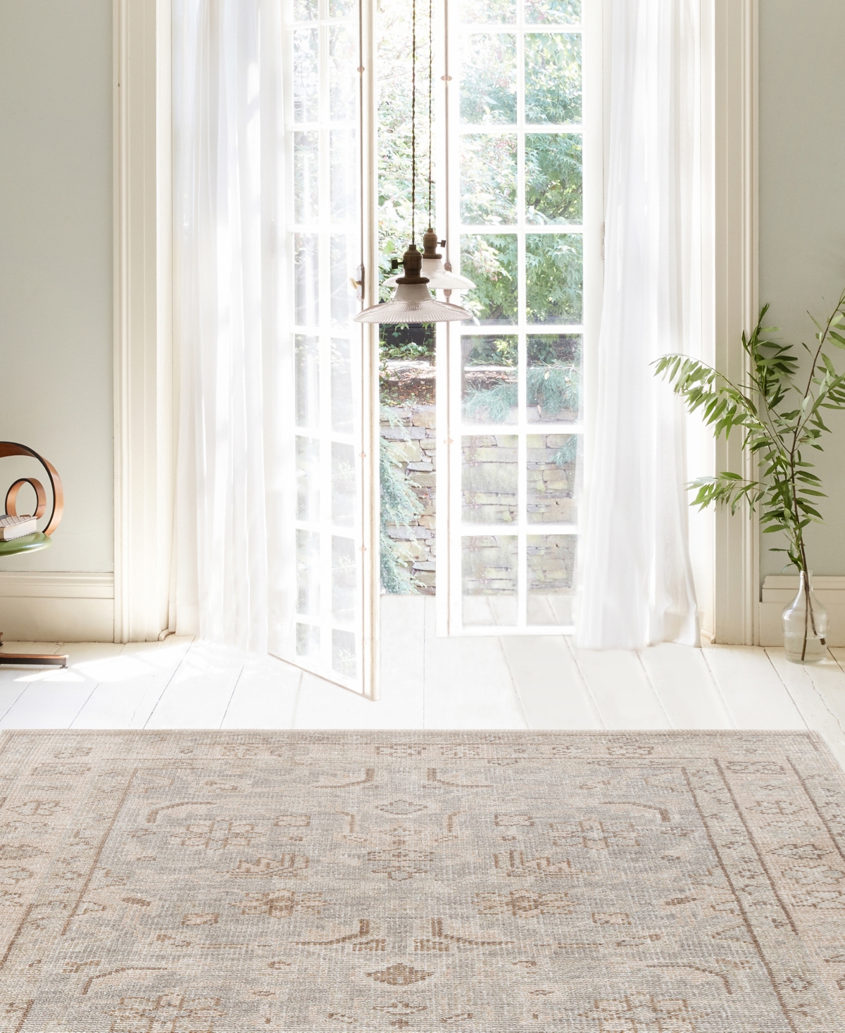 Obeetee Tuscany Nima 2'6"x8' Runner Area Rug
