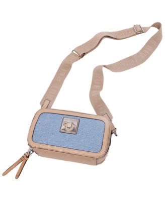 Horseshoe Plaque Crossbody Camera Bag