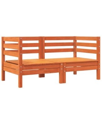 Garden Sofa Wax brown and cream