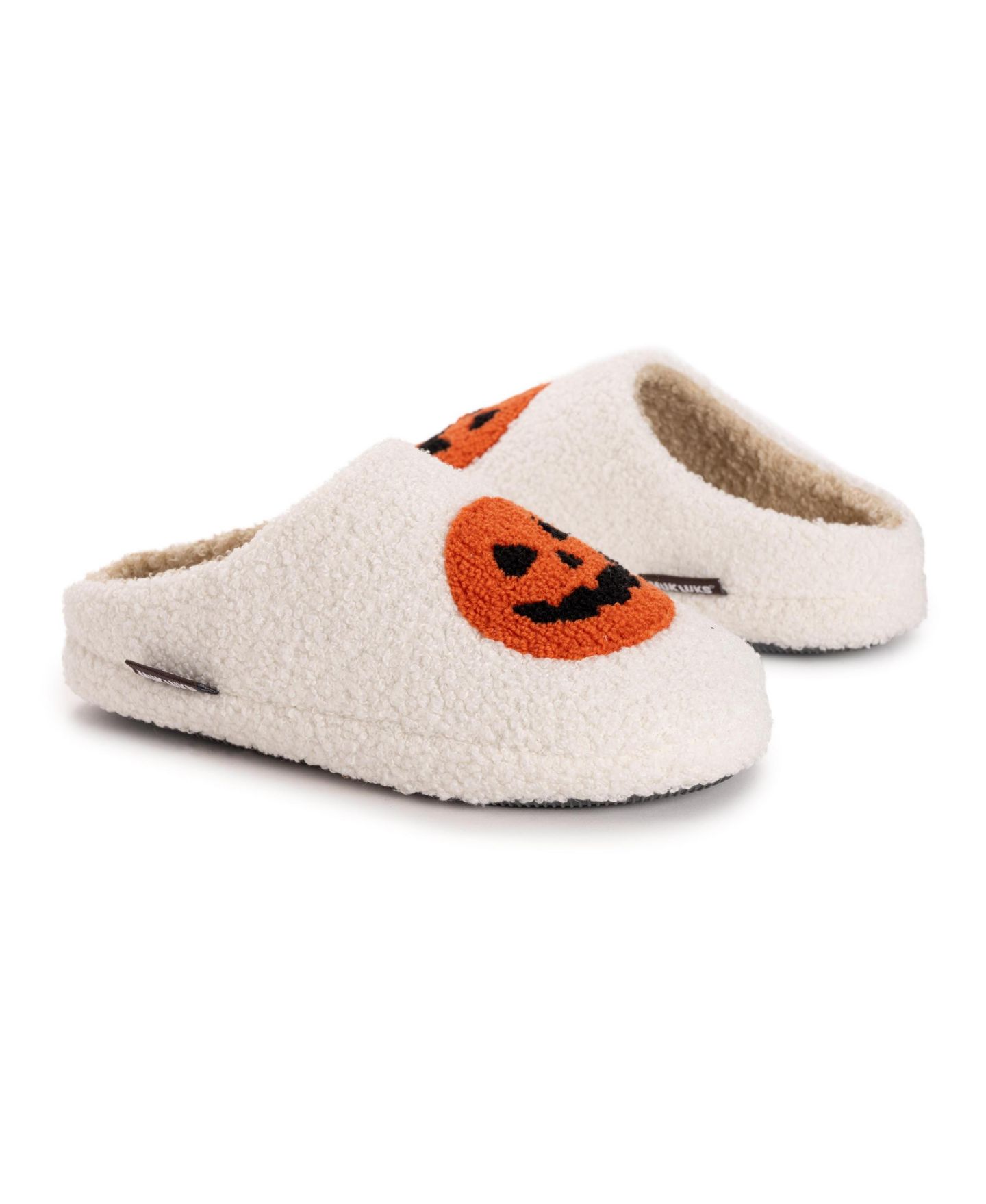 MUK LUKS Women's Novelty Punch Needle, цвет: Слоновая кость — фото 5