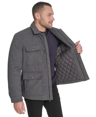 Men's Wool Blend Field Jacket