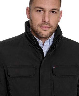 Men's Four Pocket Military-Inspired Field Jacket