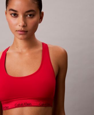 Women's Icon Cotton Holiday Unlined Bralette QF8547