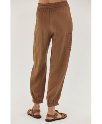 Women's Eden Woven Cargo Jogger Pants