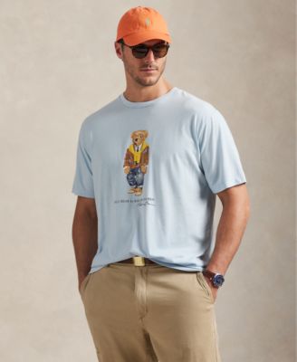 Polo Ralph Lauren - Men's Big & Tall Bear Printed Short Sleeves T-Shirt