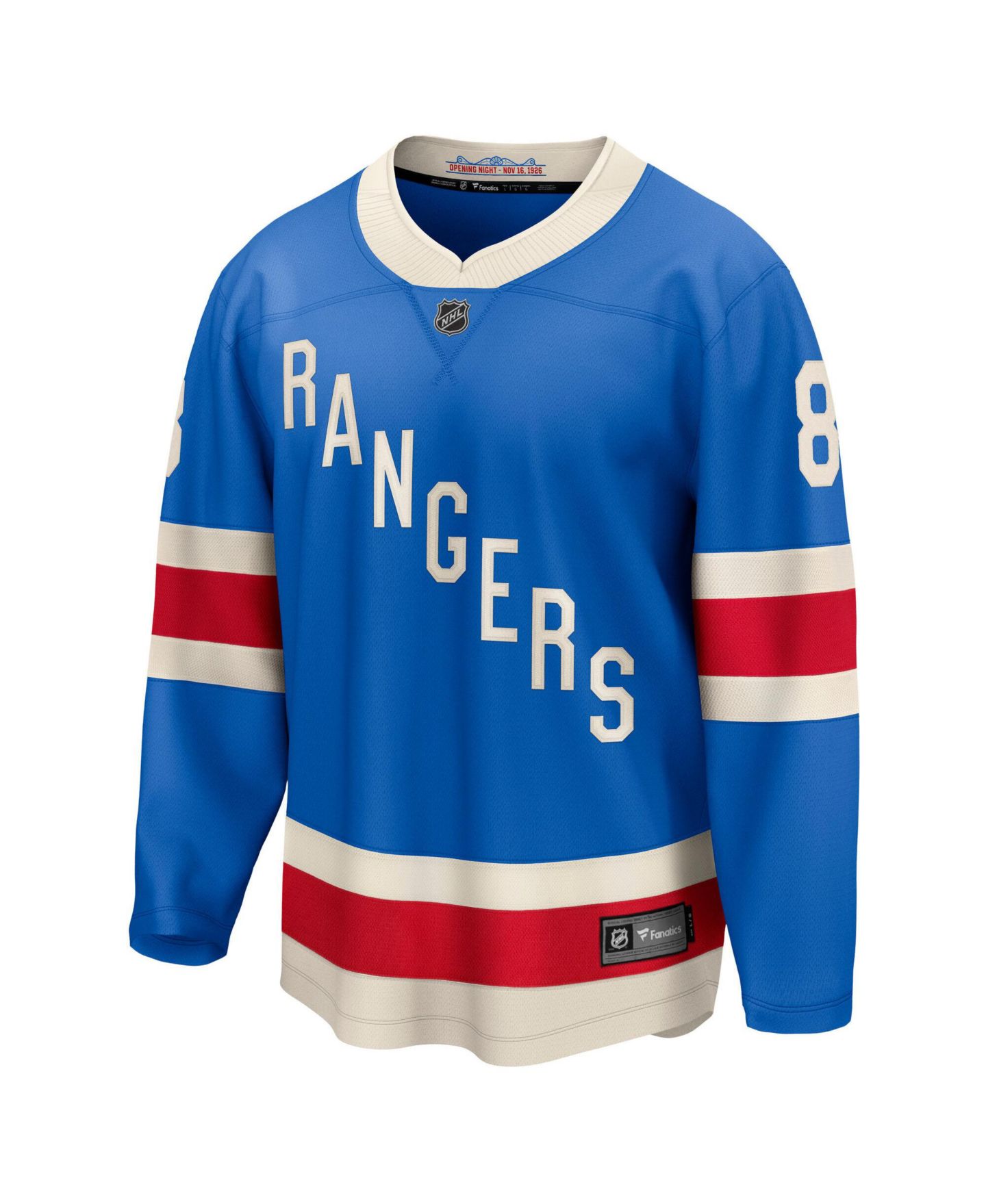 Мужской топ Fanatics J.T. Miller Blue New York Rangers Centennial Breakaway Player Jersey — фото 2