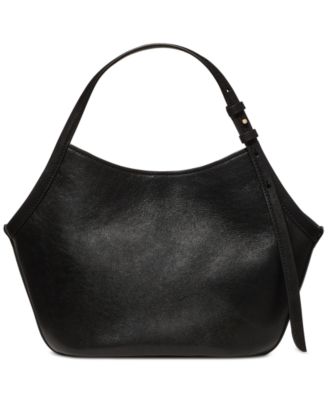 Deco Tulip Small Leather Tote Bag