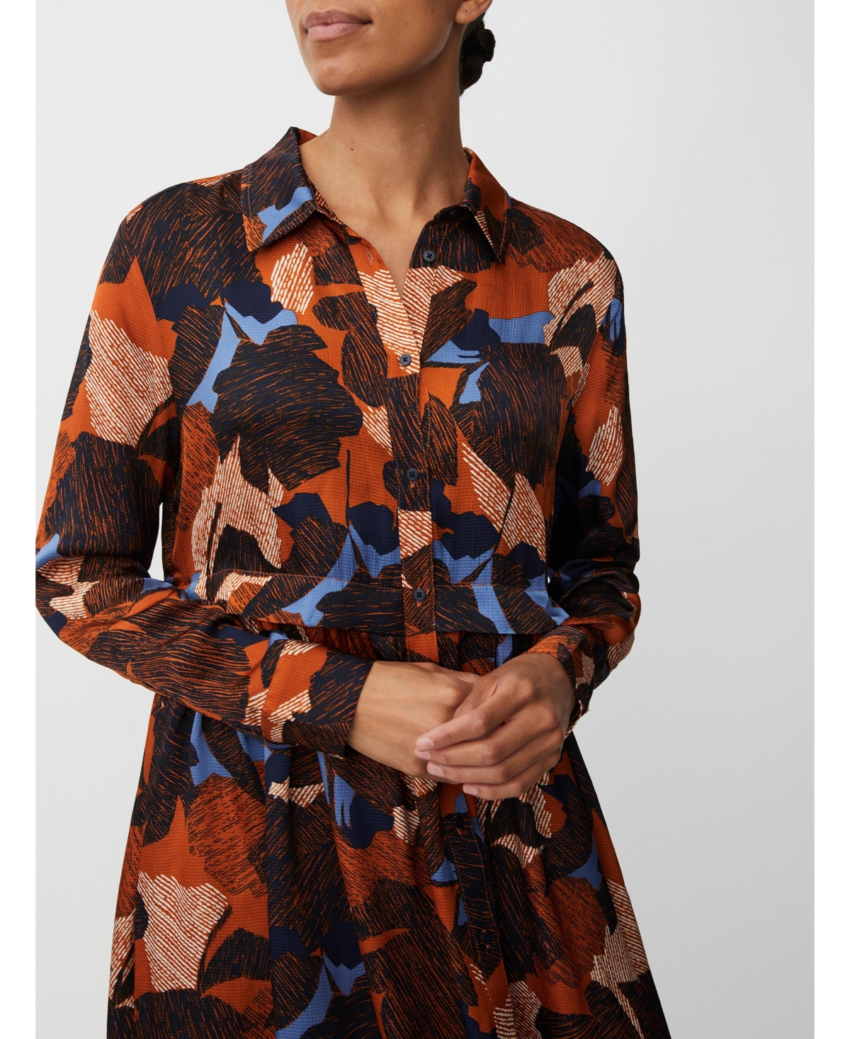 Masai Copenhagen Women's MaNollira Long Sleeve Midi Dress