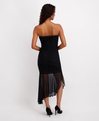 Women's Studded Square Neck Dress
