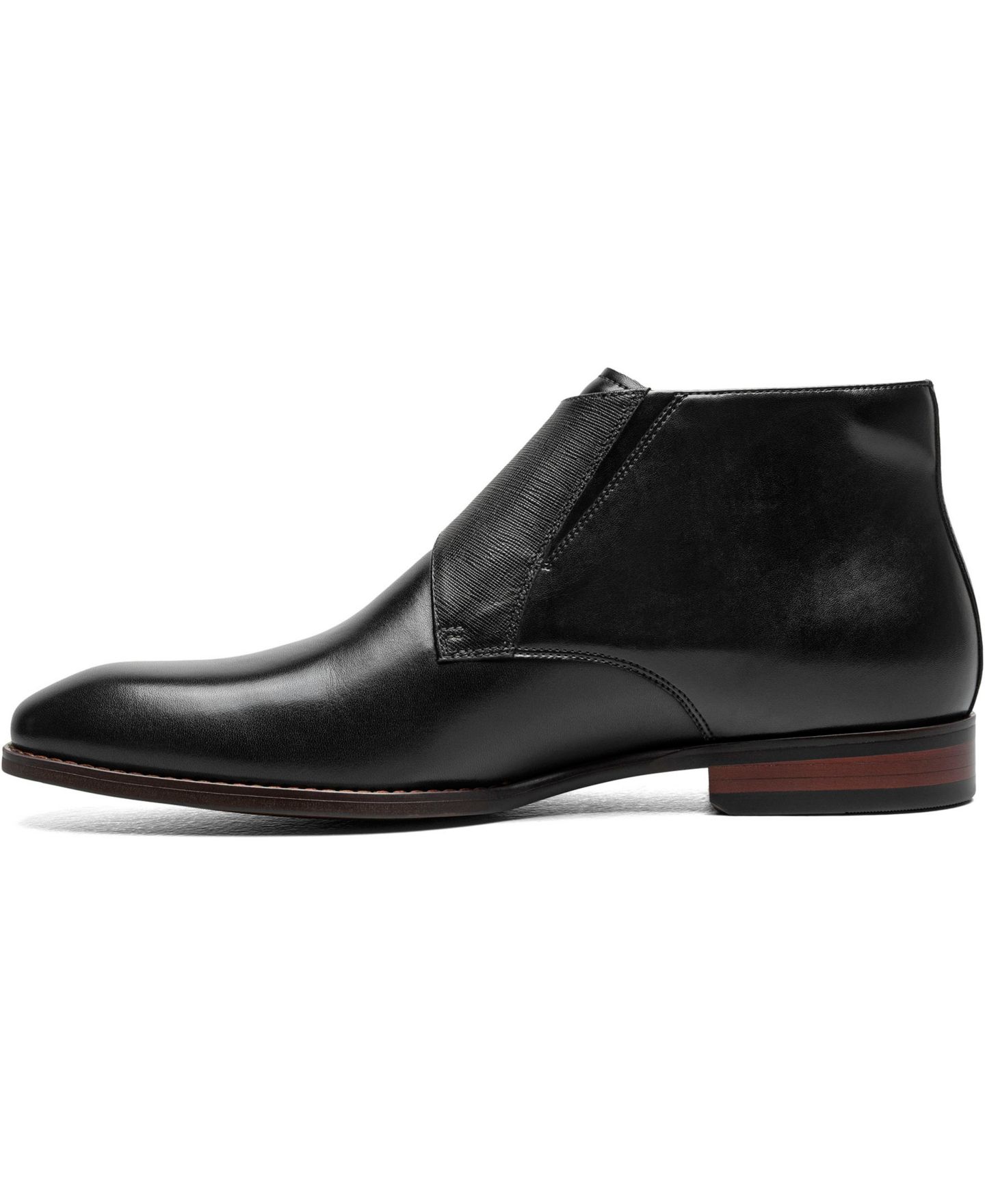 Мужские ботинки Stacy Adams Kaius Double Monk Strap, цвет: Чёрный — фото 5