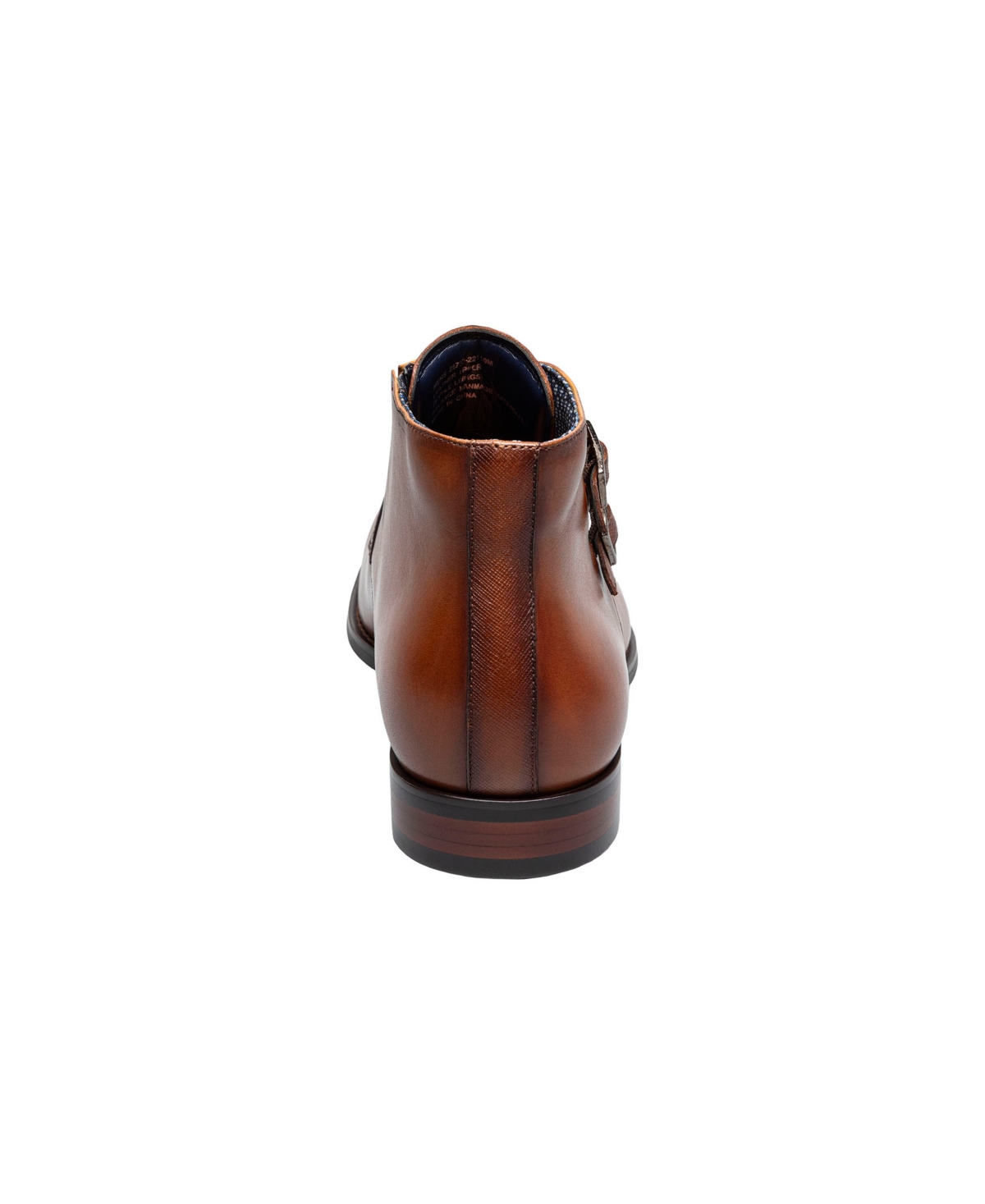 Stacy Adams Kaius Double Monk Strap Boot In Brown