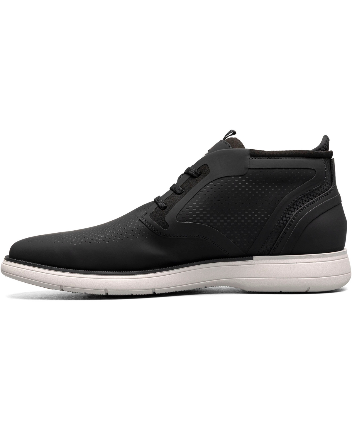 Stacy Adams Men's Eastmont Almond Toe Chukka Boots In Black