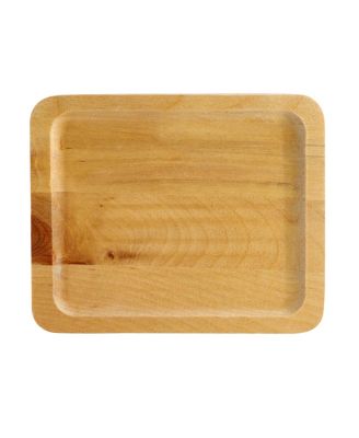 6 Piece Mini Cast Iron Square Pan with Wood Tray