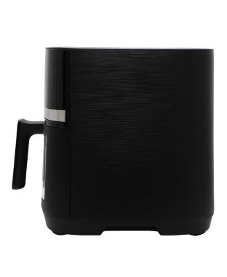 8 Liter Digital Electric Air Fryer with Transparent Window in Black