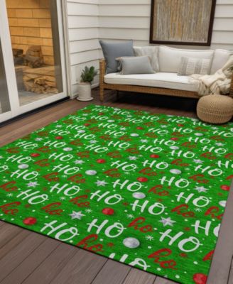 Holiday Washable Indoor/Outdoor ACN1810 10'x14' Area Rug