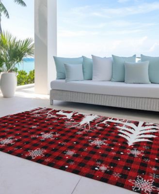 Holiday Washable Indoor/Outdoor ACN1824 10'x14' Area Rug