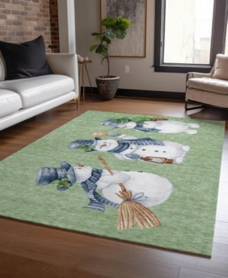 Holiday Washable Indoor/Outdoor ACN1826 10'x14' Area Rug
